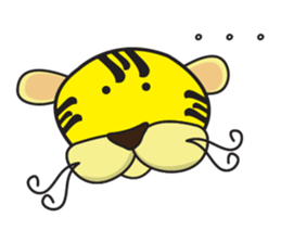 Nong Ma-Nao : Ma-Nao the Tiger sticker #2572399