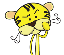 Nong Ma-Nao : Ma-Nao the Tiger sticker #2572422