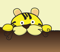 Nong Ma-Nao : Ma-Nao the Tiger sticker #2572427