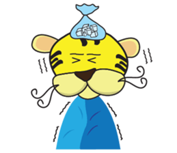 Nong Ma-Nao : Ma-Nao the Tiger sticker #2572429