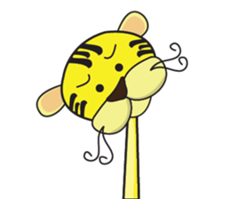 Nong Ma-Nao : Ma-Nao the Tiger sticker #2572430
