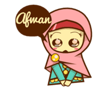 luqman and family muslim expression sticker #2574042
