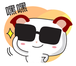 Little Red Cat sticker #2574233