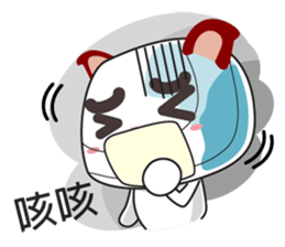 Little Red Cat sticker #2574237