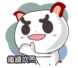 Little Red Cat sticker #2574242