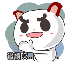 Little Red Cat sticker #2574242