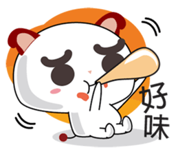 Little Red Cat sticker #2574244