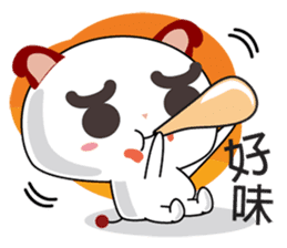 Little Red Cat sticker #2574244