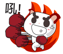 Little Red Cat sticker #2574250