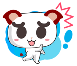 Little Red Cat sticker #2574251