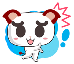 Little Red Cat sticker #2574251