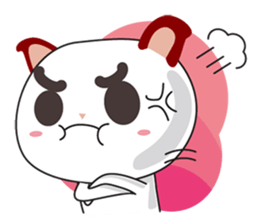 Little Red Cat sticker #2574255