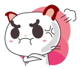 Little Red Cat sticker #2574255