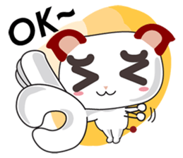 Little Red Cat sticker #2574260