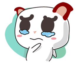 Little Red Cat sticker #2574261