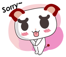 Little Red Cat sticker #2574264