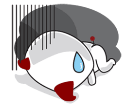 Little Red Cat sticker #2574267