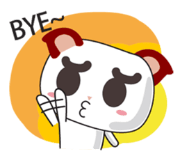 Little Red Cat sticker #2574270