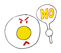 Good morning! It is a fried egg. sticker #2574778