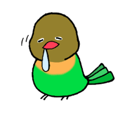 Small bird Life sticker #2575070