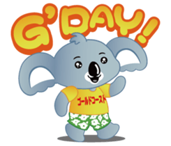 G'Day! Billi the Koala sticker #2576193