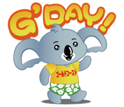 G'Day! Billi the Koala sticker #2576193