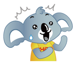 G'Day! Billi the Koala sticker #2576201