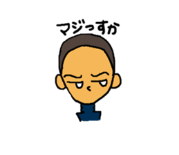 Baseball Team Face Sticker sticker #2577153