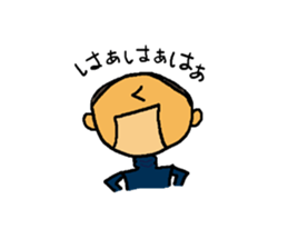 Baseball Team Face Sticker sticker #2577156