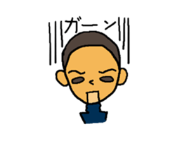 Baseball Team Face Sticker sticker #2577162