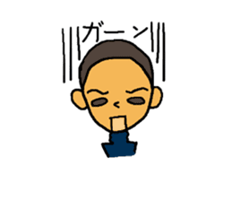 Baseball Team Face Sticker sticker #2577162