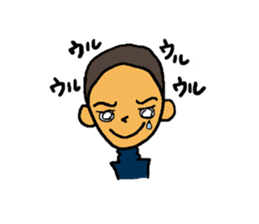 Baseball Team Face Sticker sticker #2577163