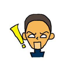 Baseball Team Face Sticker sticker #2577168