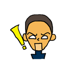 Baseball Team Face Sticker sticker #2577168