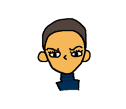 Baseball Team Face Sticker sticker #2577171