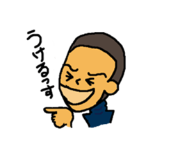 Baseball Team Face Sticker sticker #2577172