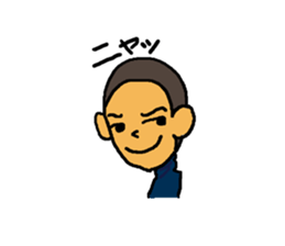 Baseball Team Face Sticker sticker #2577173