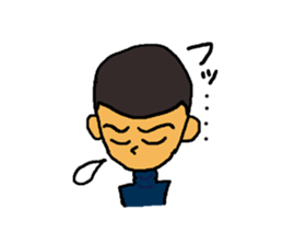 Baseball Team Face Sticker sticker #2577186