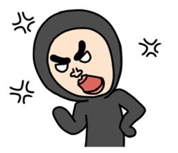 Middle-aged man with wearing tights sticker #2577556