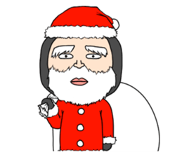 Middle-aged man with wearing tights sticker #2577576