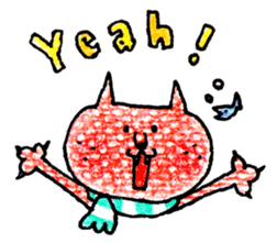 MUFFLERS drawn with the colored pencil sticker #2577847