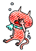 MUFFLERS drawn with the colored pencil sticker #2577863