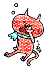 MUFFLERS drawn with the colored pencil sticker #2577863