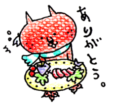 MUFFLERS drawn with the colored pencil sticker #2577869