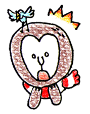 MUFFLERS drawn with the colored pencil sticker #2577878