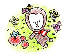 MUFFLERS drawn with the colored pencil sticker #2577882