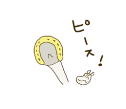 Tender-hearted scribble horses sticker #2577891