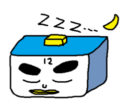 Strange creatures and weird uncle sticker #2577984