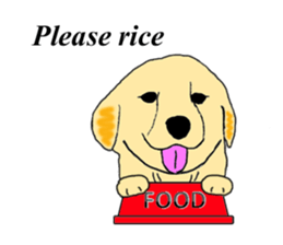 Life of the Golden Retriever English sticker #2578177