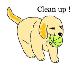 Life of the Golden Retriever English sticker #2578194